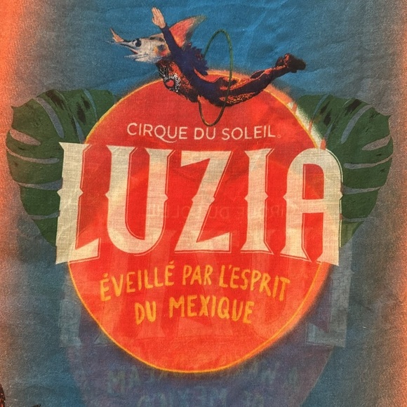CIRQUE DU SOLEIL LUZIA Scarf Womens 74’ X 25.5 Lightweight vibrant Avanteguard - Picture 2 of 6